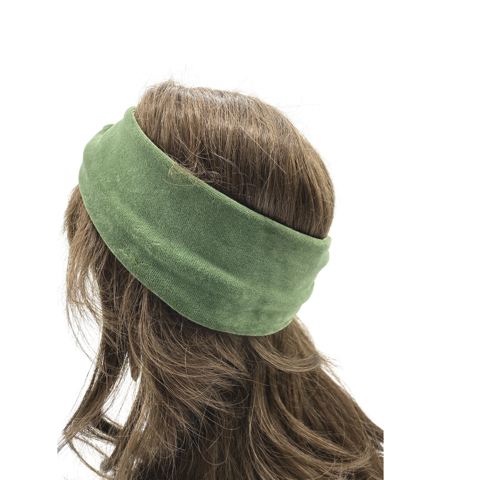 Pussolini™Headband: velvet green