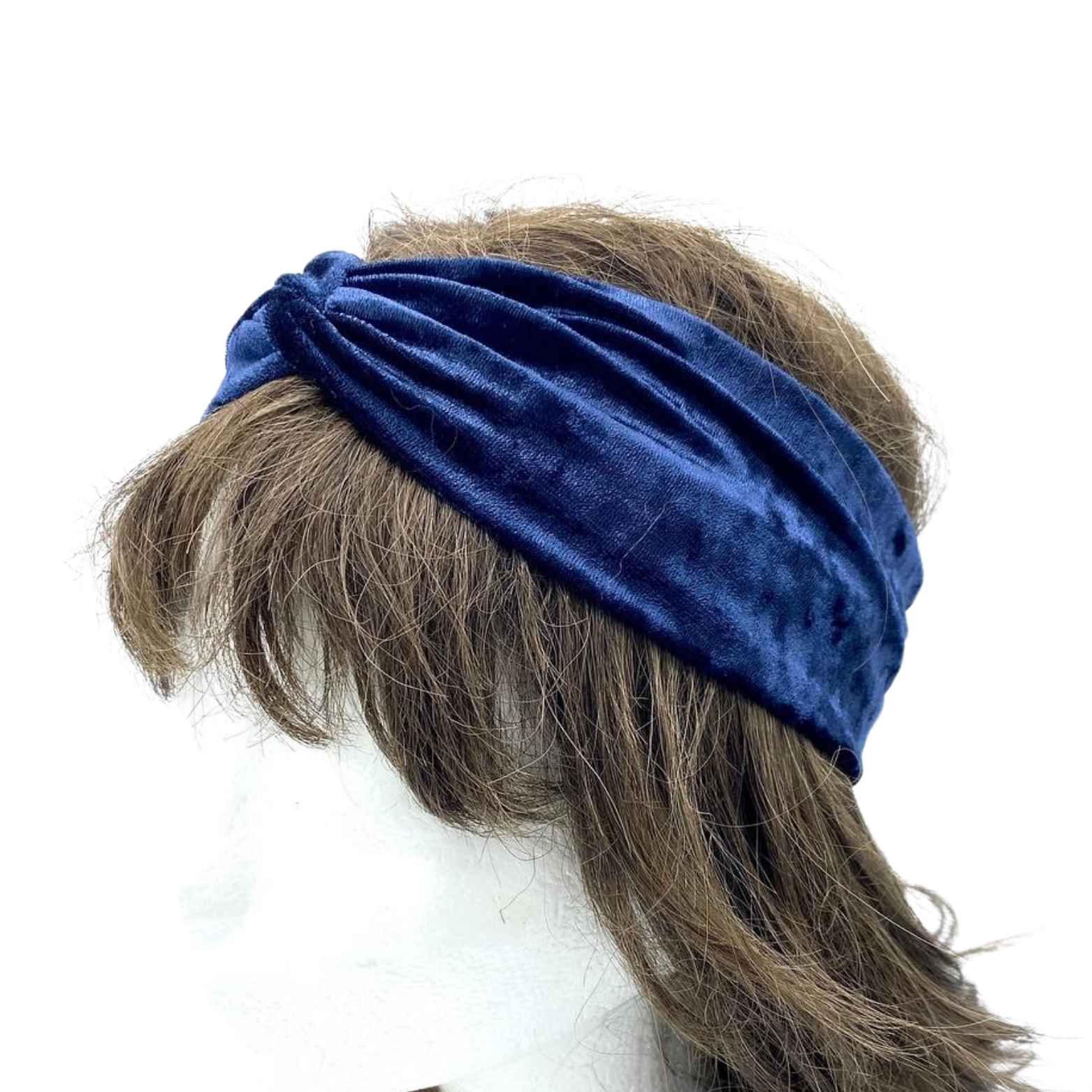 Pussolini™ Headband: velvet blue