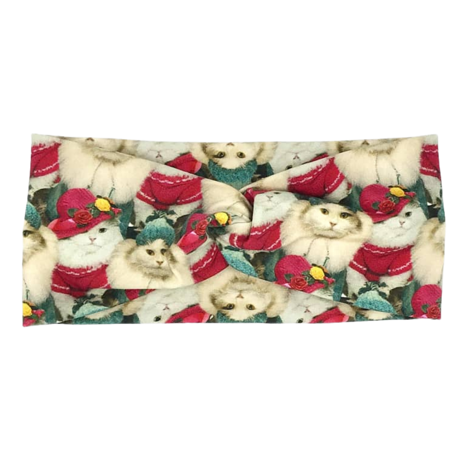 Pussolini™ Headband: cats in hats