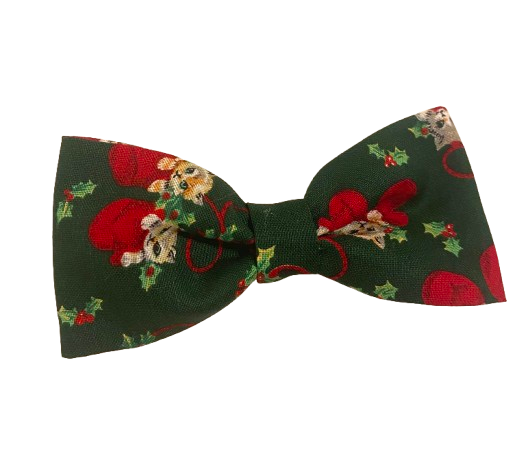 Pussolini ™ Christmas hair bow