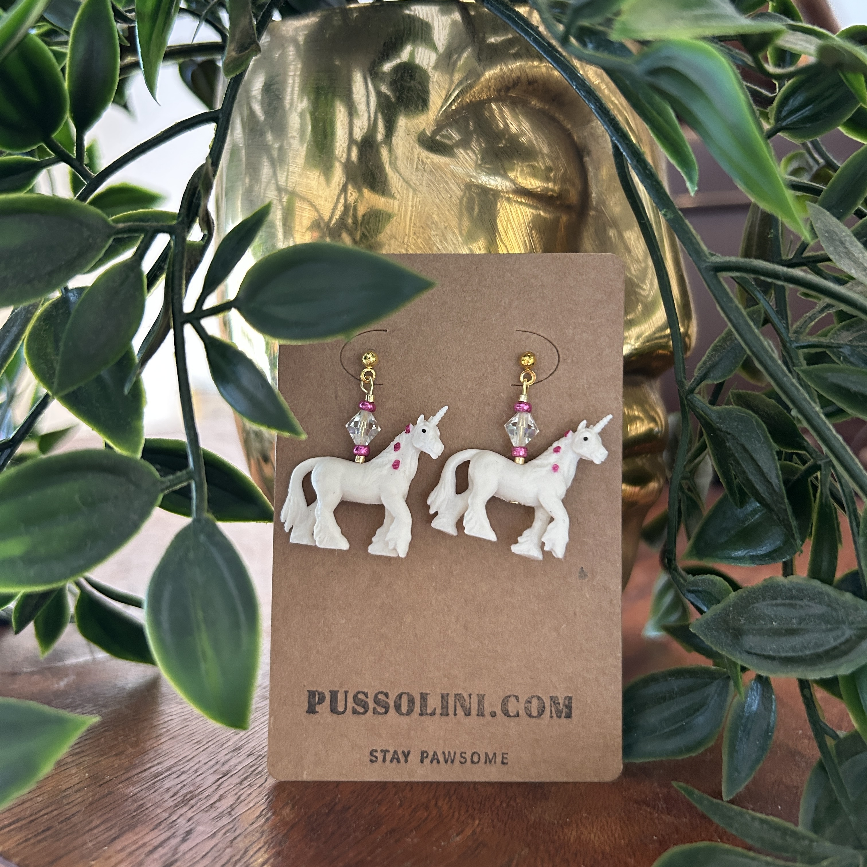 Pussolini™ jewelry: unicorn