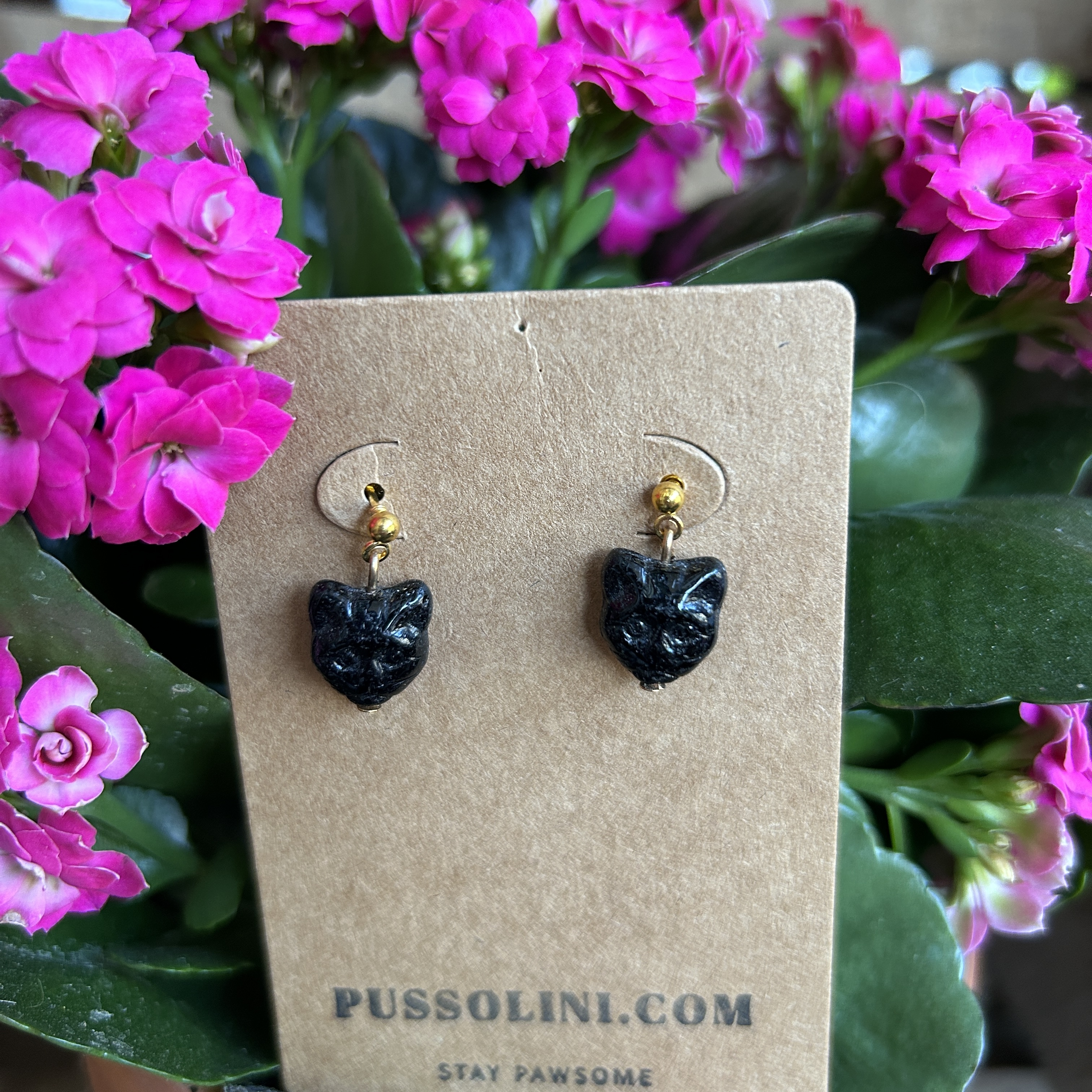 Pussolini™ jewelry: black cats