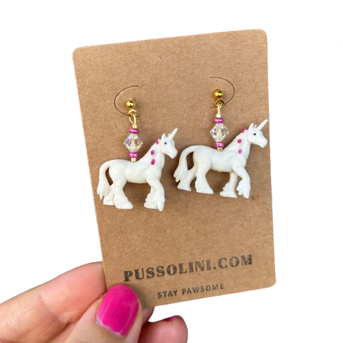 Pussolini™ jewelry: unicorn