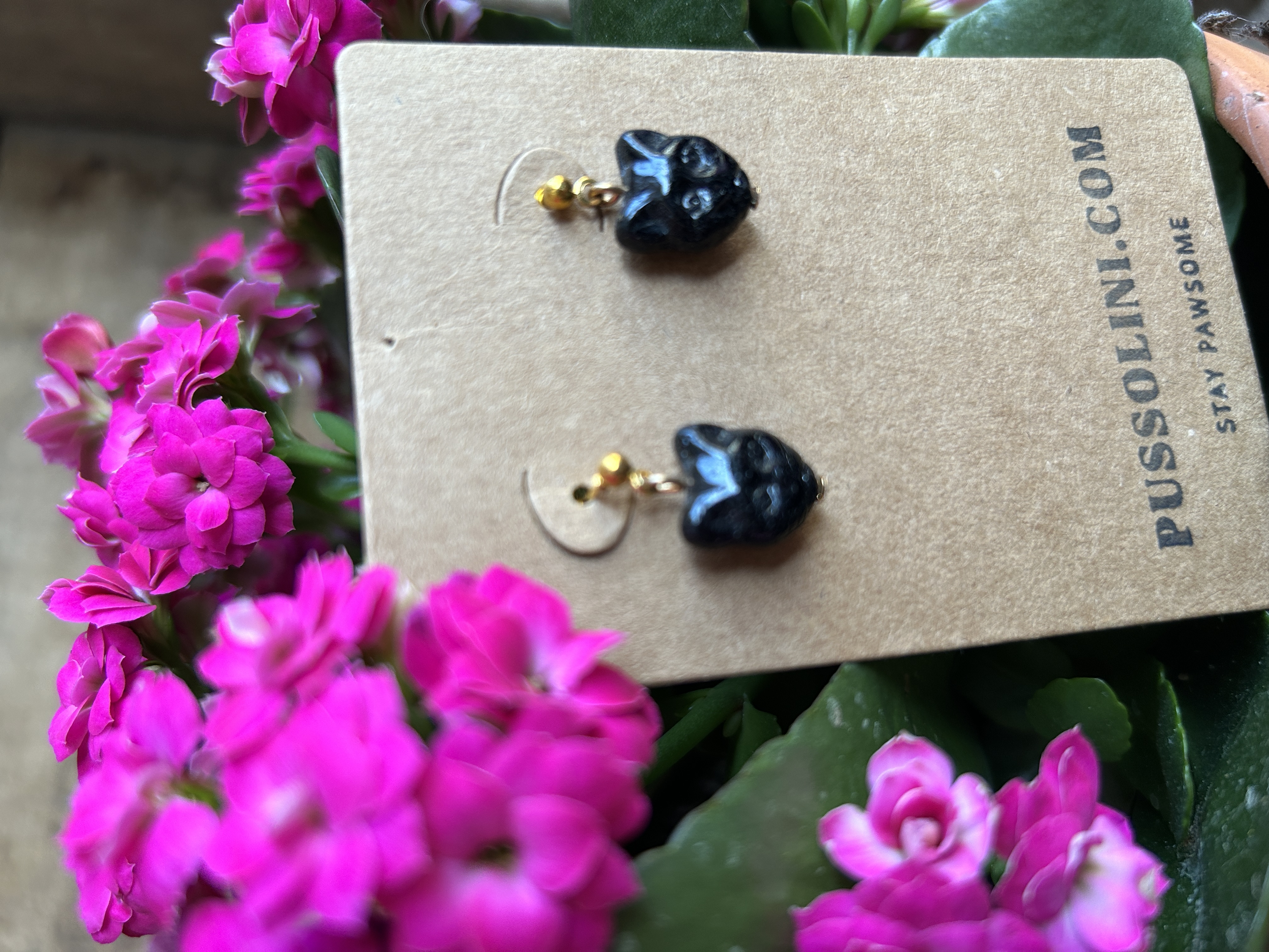 Pussolini™ jewelry: black cats