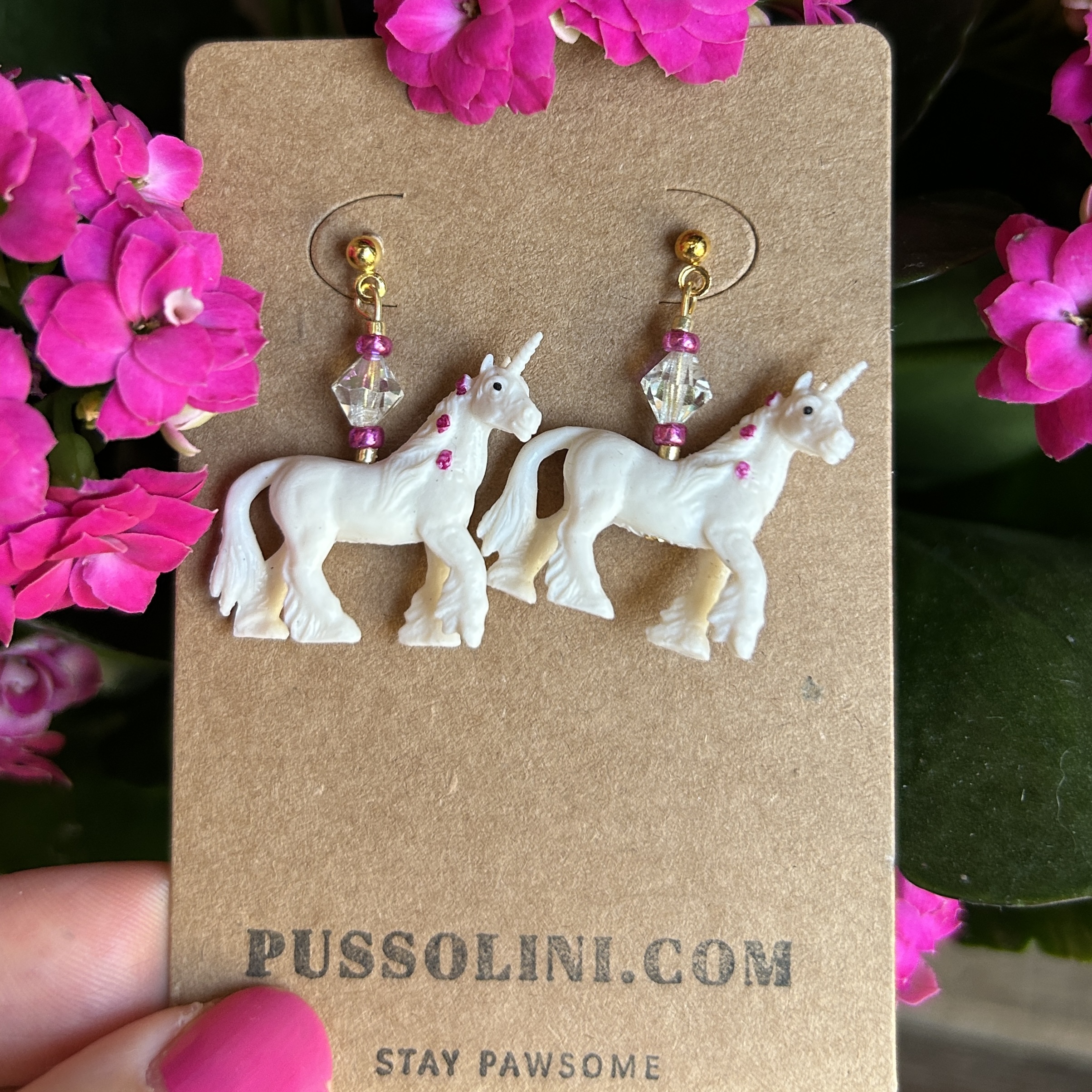 Pussolini™ jewelry: unicorn