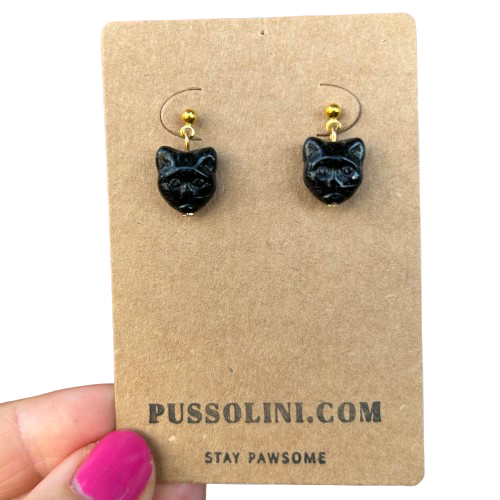 Pussolini™ jewelry: black cats