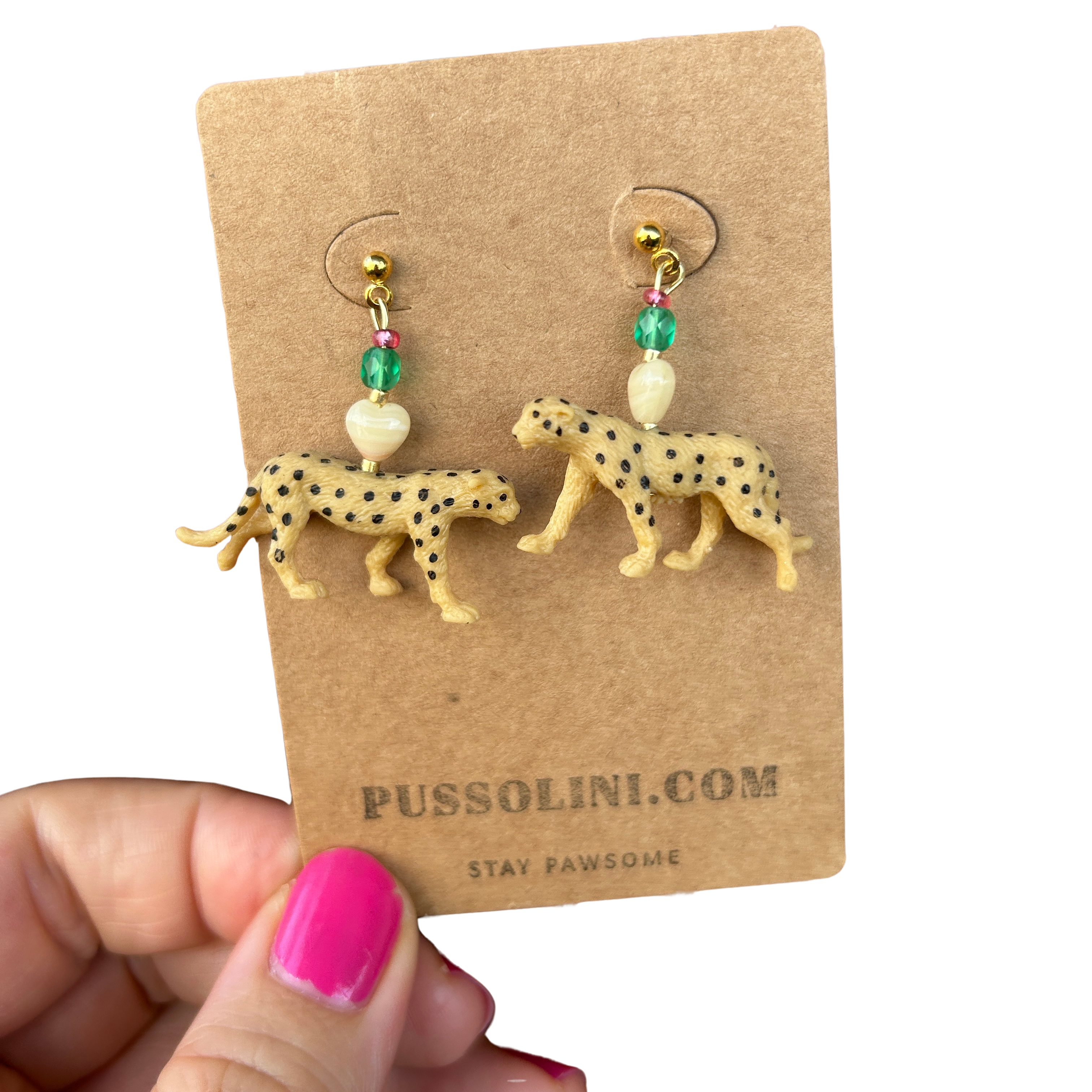 Pussolini™ bling: cheetah