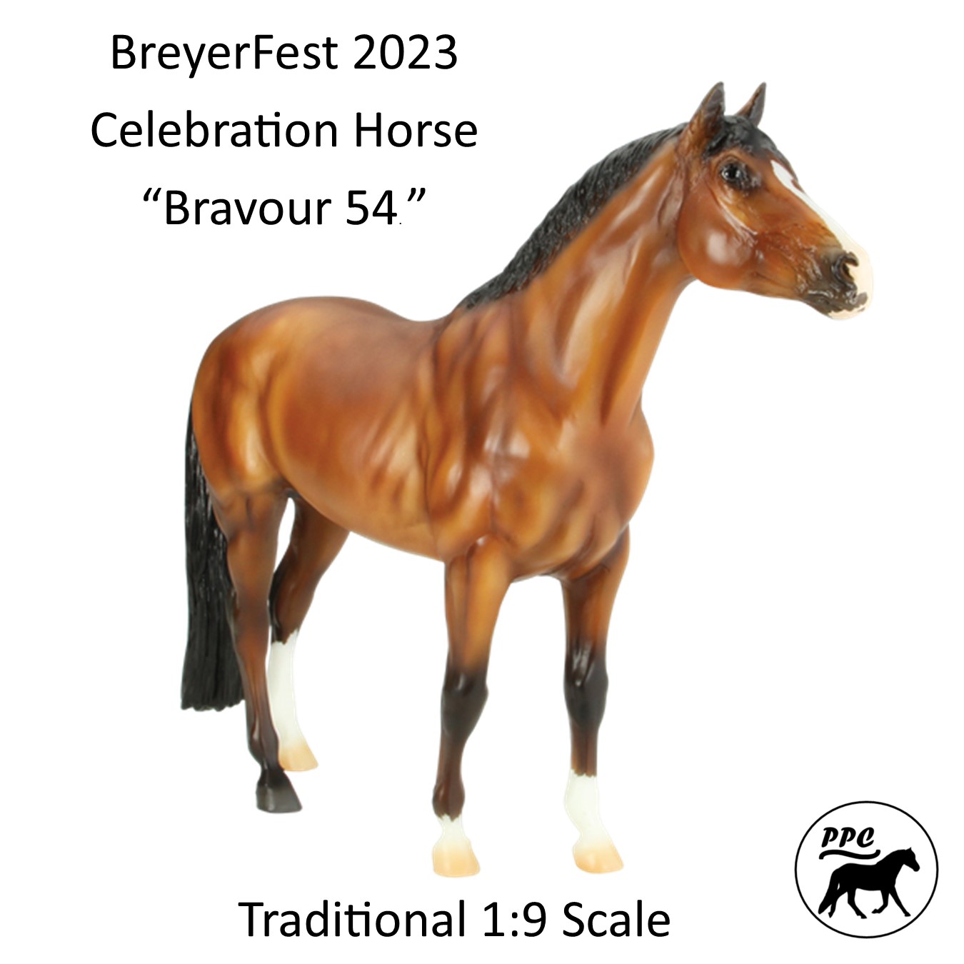 BF 2023 Celebration Portrait Horse "Bravour 54" LE Pre-Order