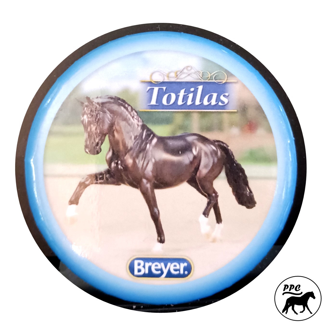 Breyer 2015 Large 2.5" Lapel Pin "Totilas" NIP Retired