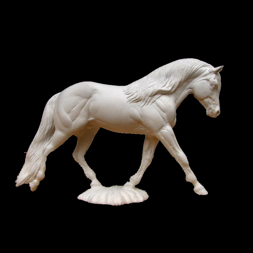 PPC Curio 1:20 Scale Noriker Stallion "Adlehard" by Vicki Keeling Exclusive