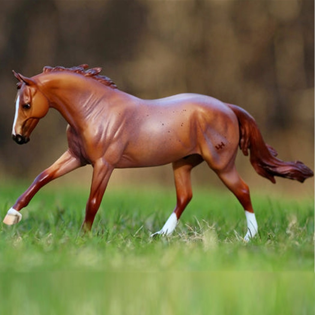 Breyer 2020 Legendary Sire 'Peptoboonsmal' Red Roan Retired