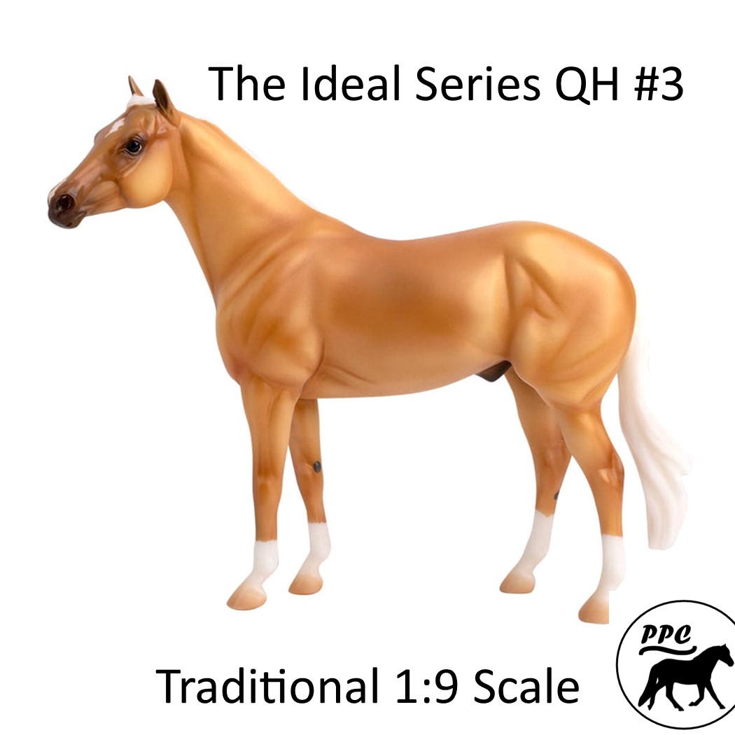 Breyer 2022 Ideal Series Quarter Horse Series 3 Palomino #1846 