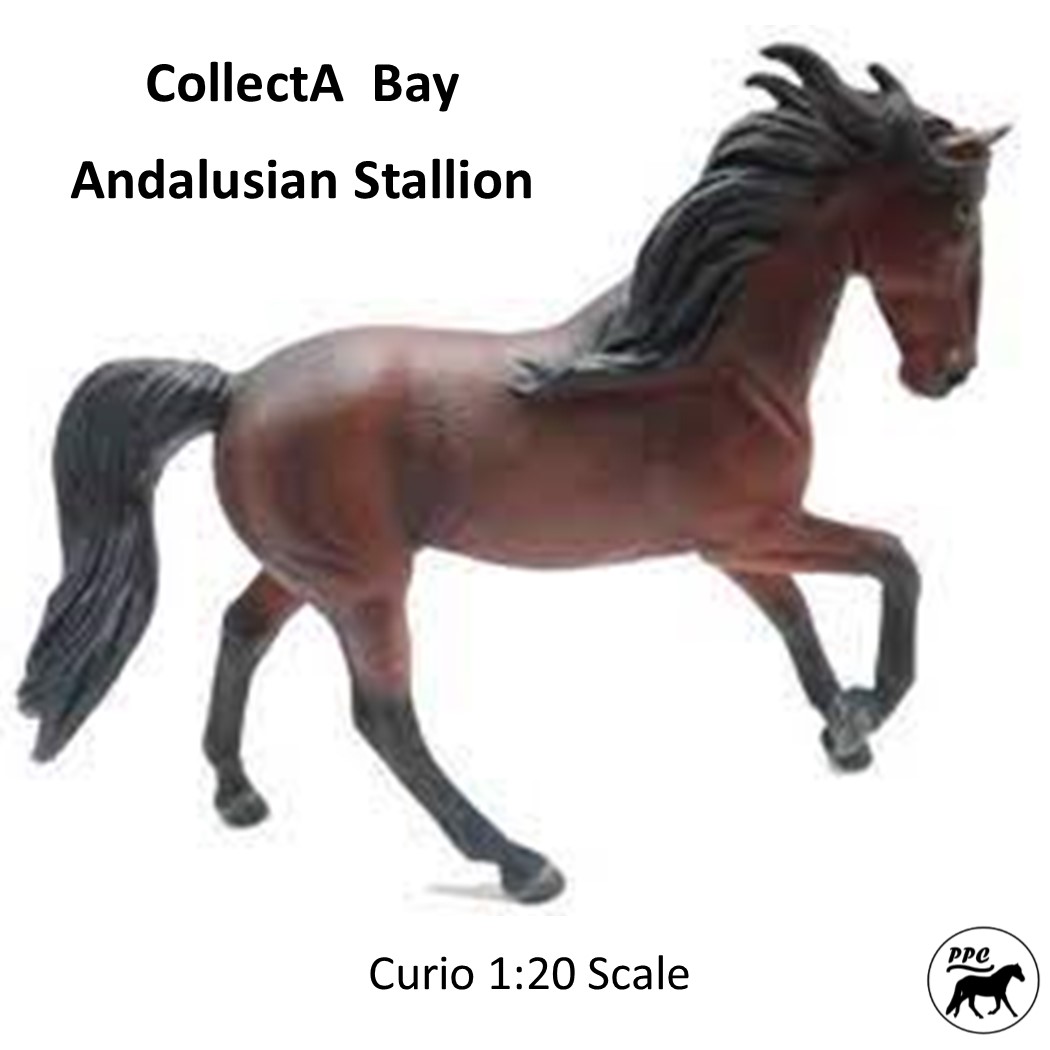 CollectA Bay Andalusian Stallion Retired NIP
