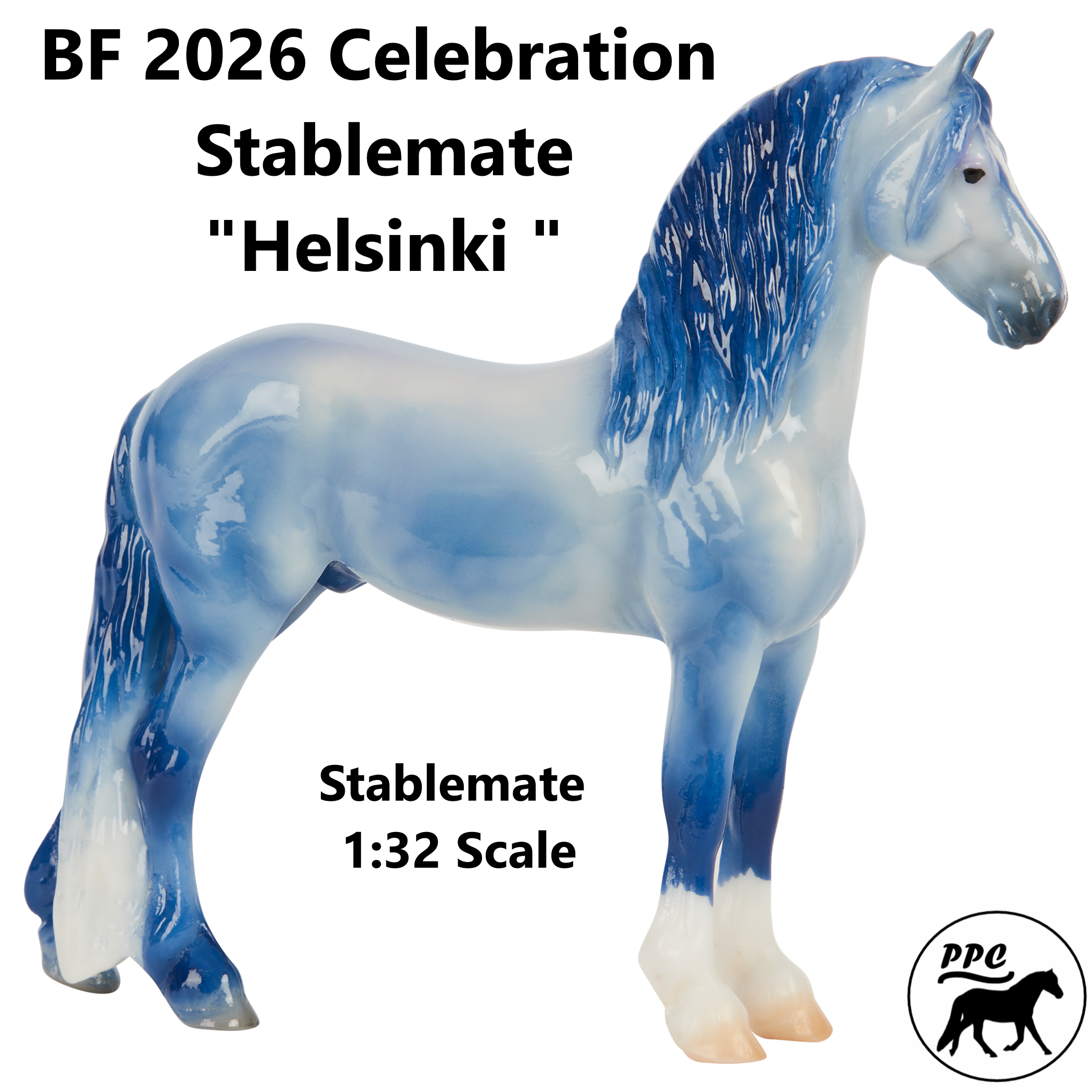 BF 2026 Celebration Decorator Stablemates Representing the country of Iceland  NIP LE Pre-order