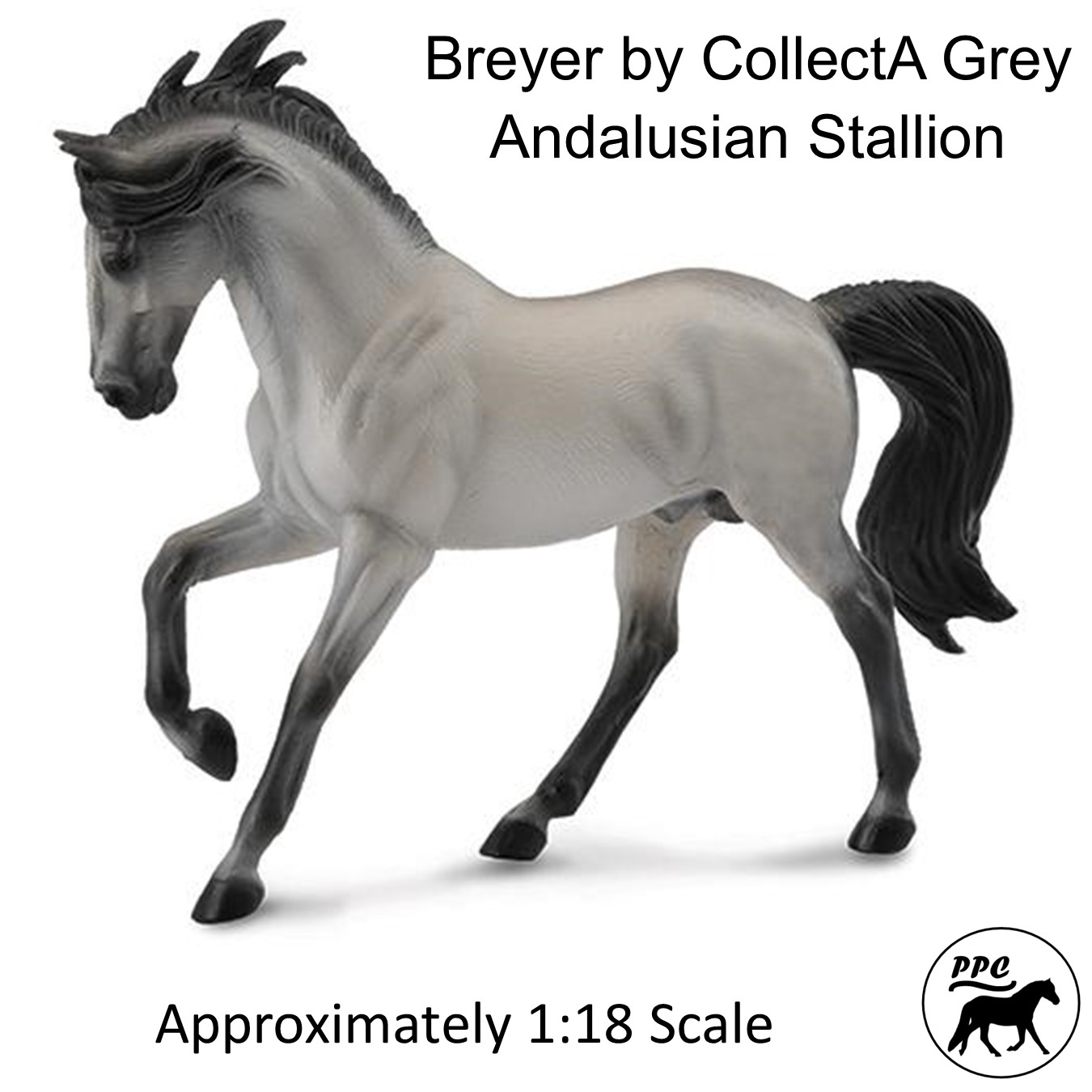 Breyer by CollectA Grey Andalusian Stallion - Sold Out at Breyer