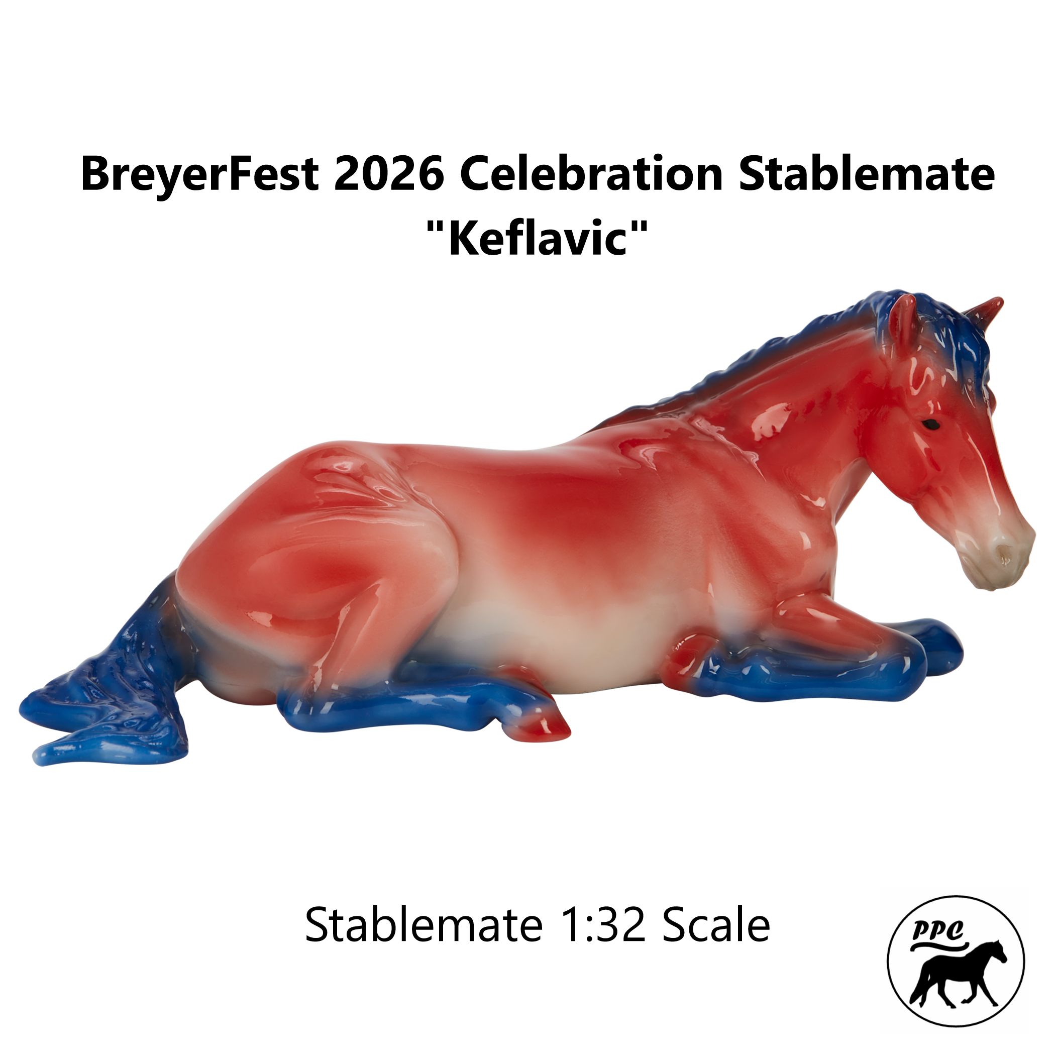 BF 2026 Celebration Decorator Stablemates Representing the country of Iceland  NIP LE Pre-order