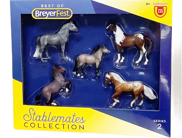 Best of BreyerFest 5 pc. Stablemates Collection Series 2  LE of 3500