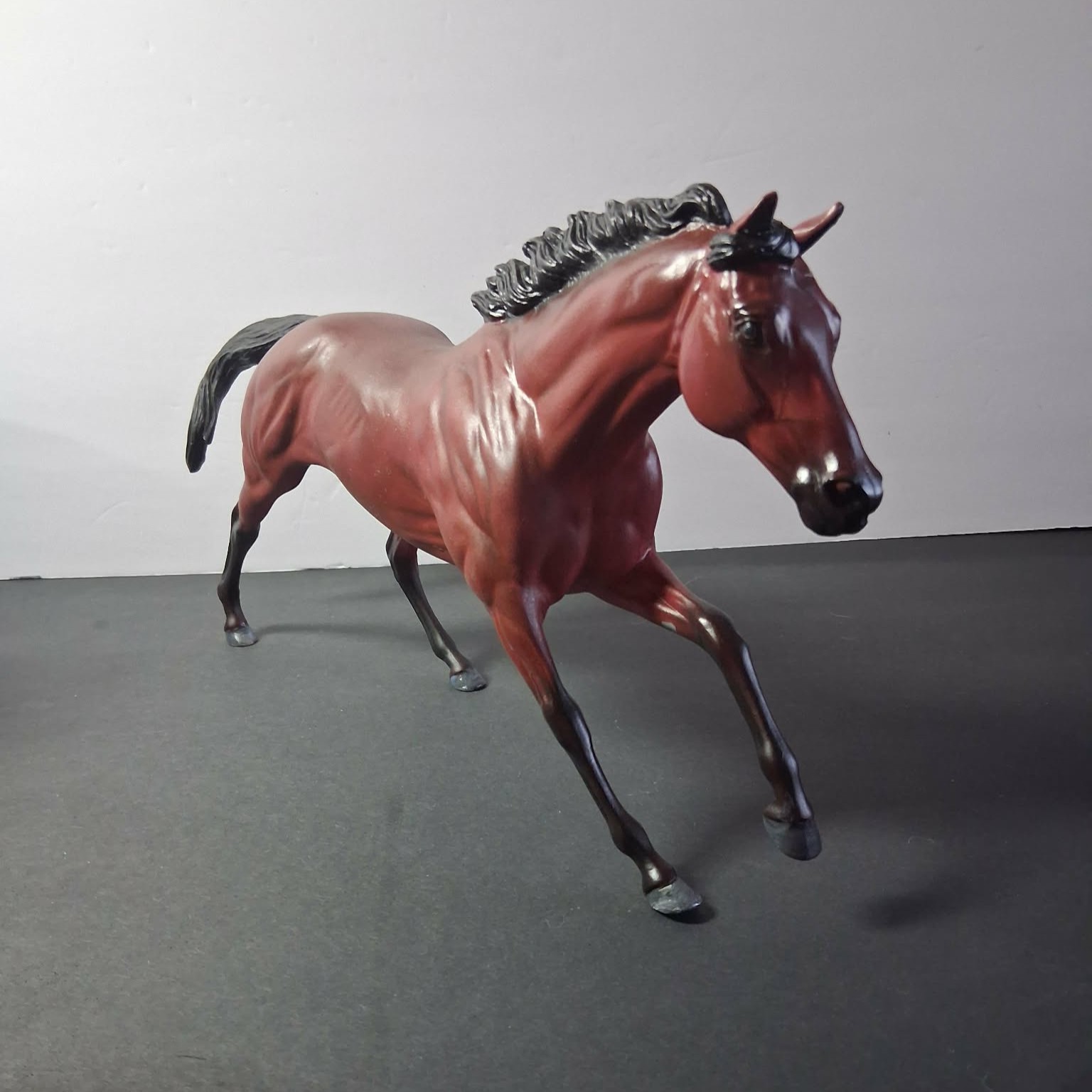 Custom Breyer Cigar model to the Highest Stud Fee in the world "Dubwai"  New one of a kind.
