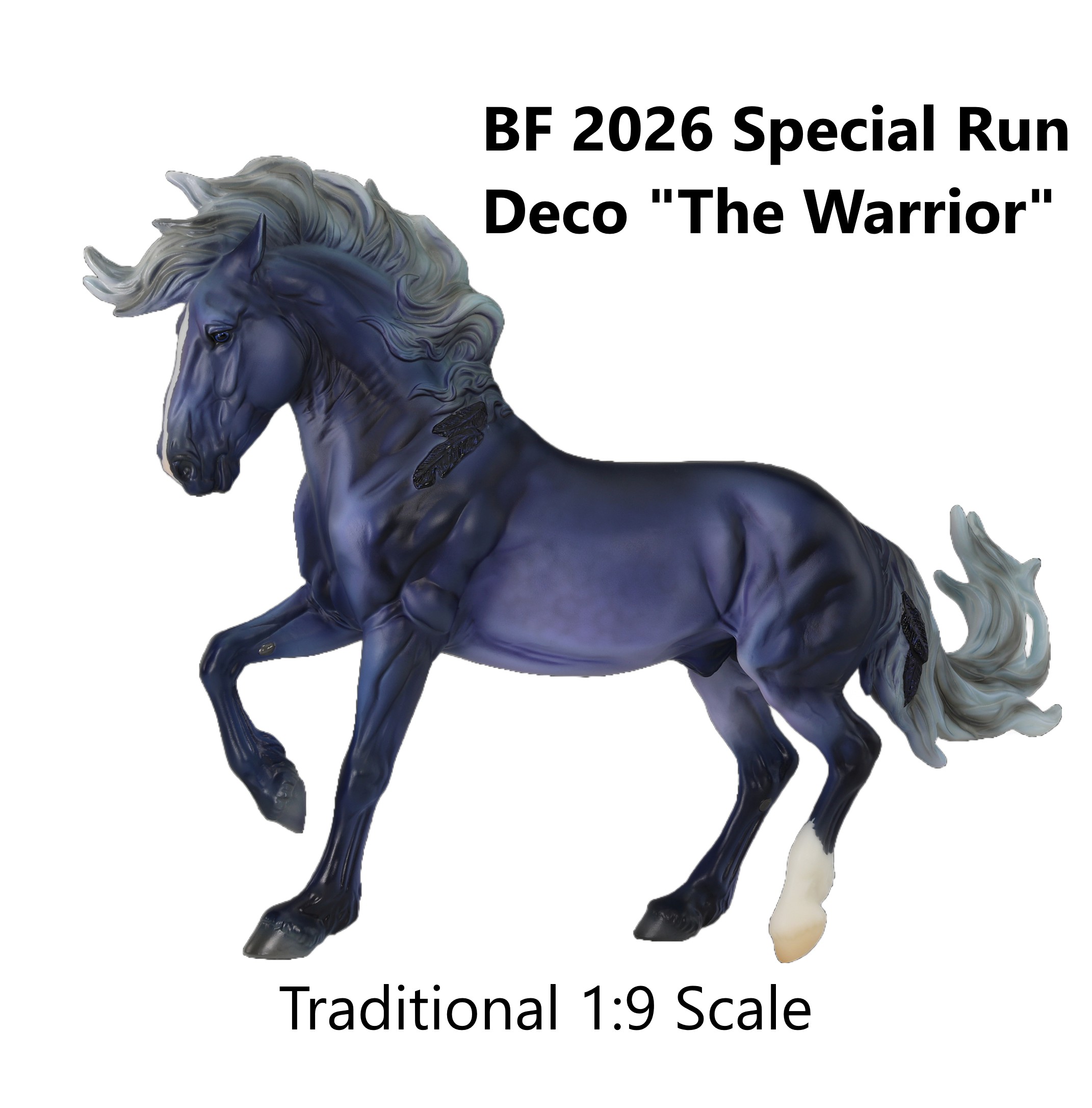 BF 2026 Special Run Deco "The Warrior" Model Horse Pre-Sale