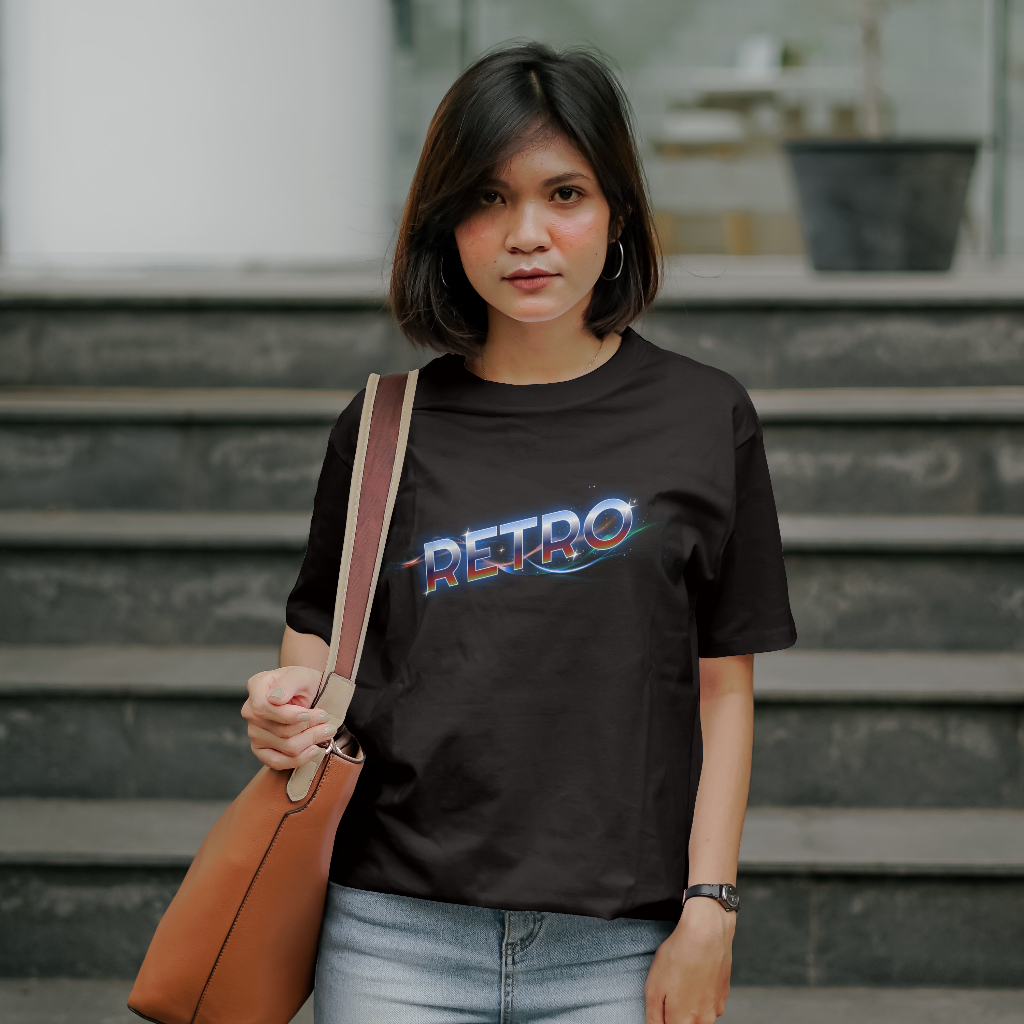 Retro graphic t-shirt