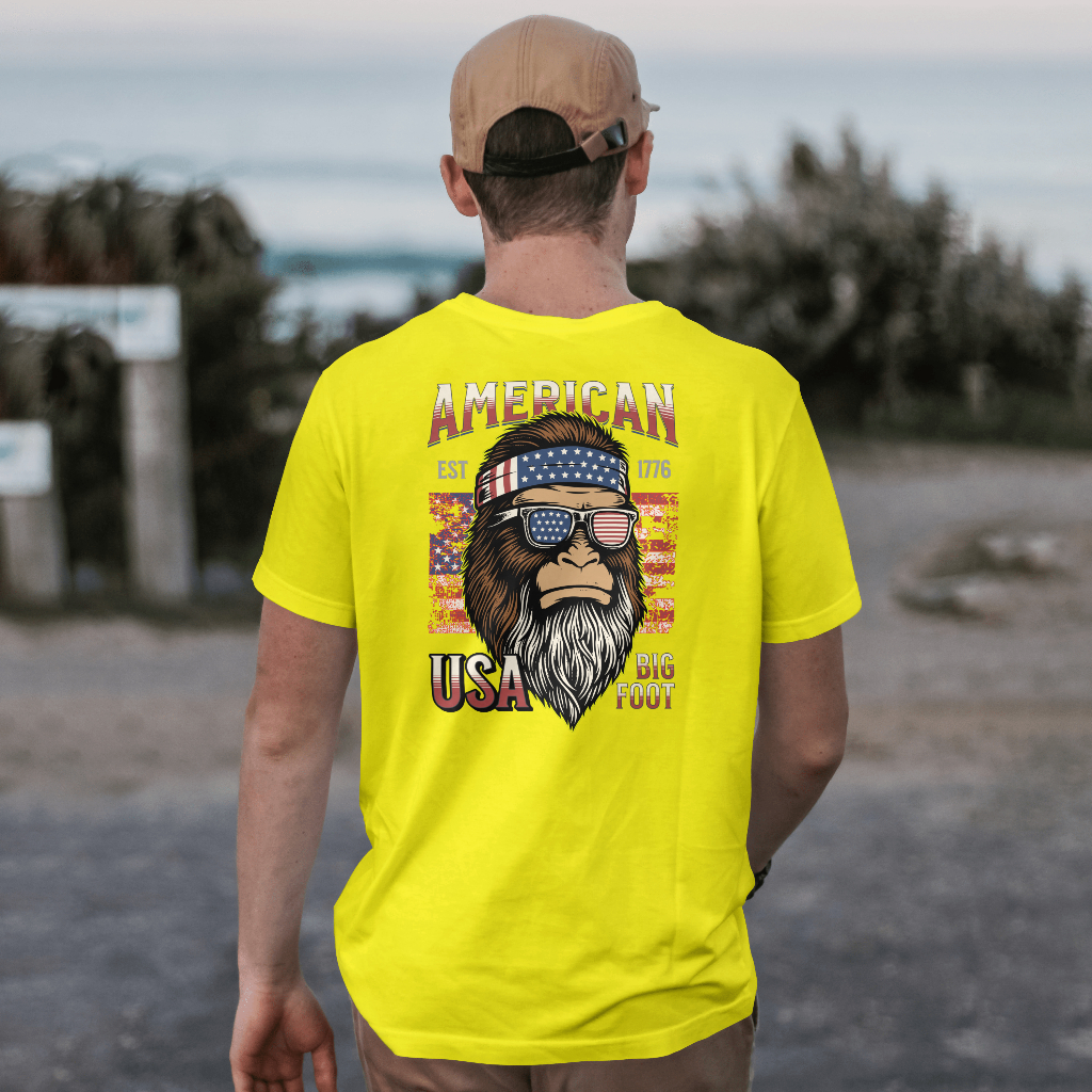 American big foot t-shirt