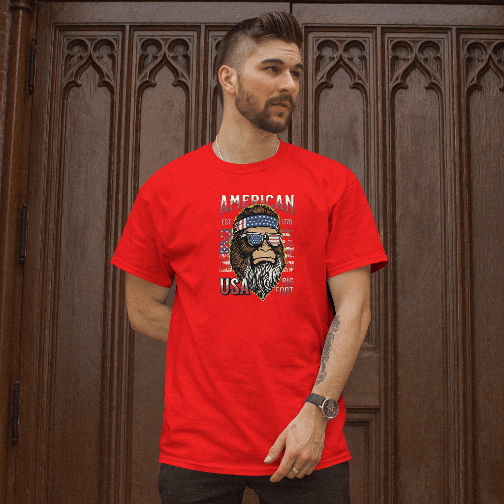 Patriotic graphic t-shirt
