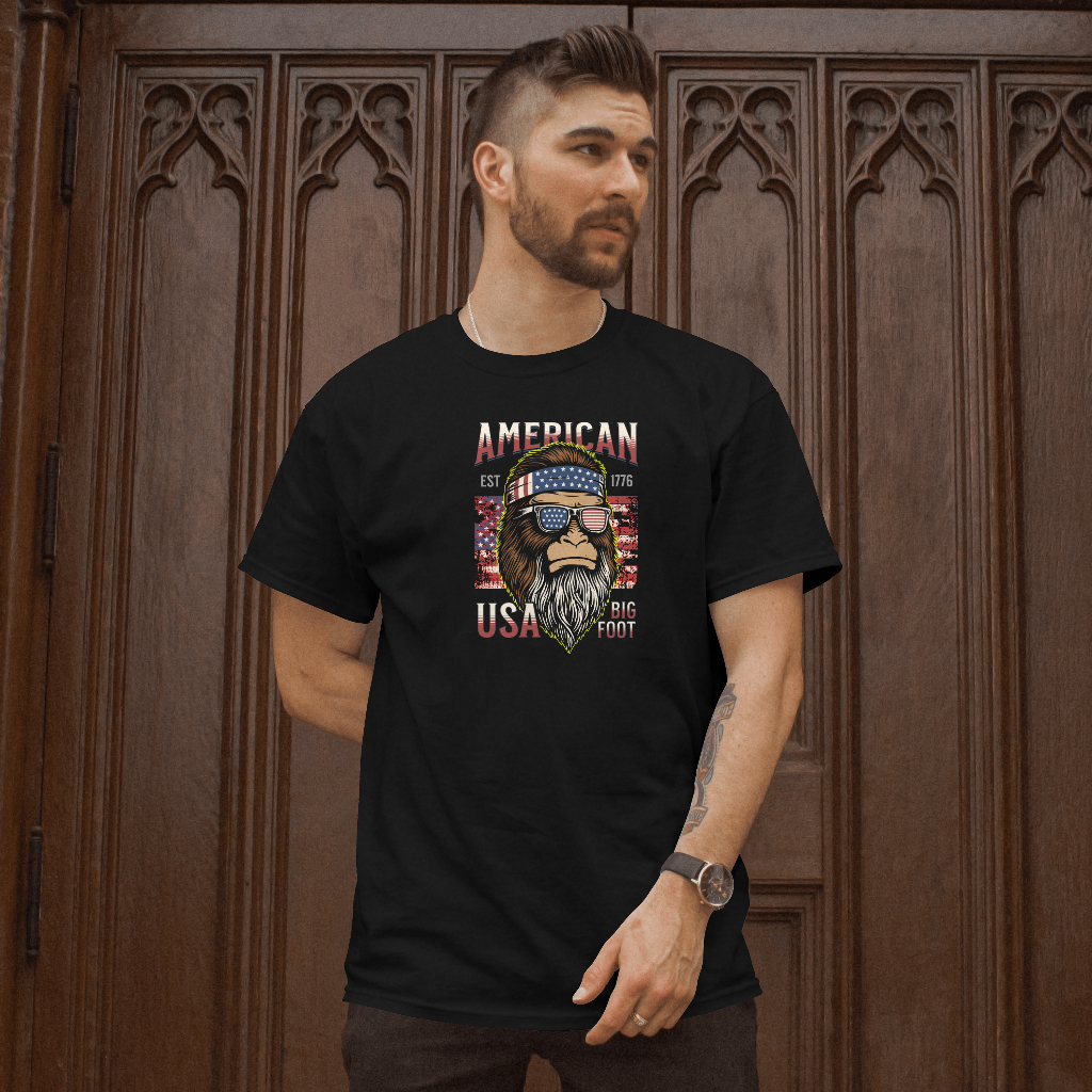 Patriotic graphic t-shirt