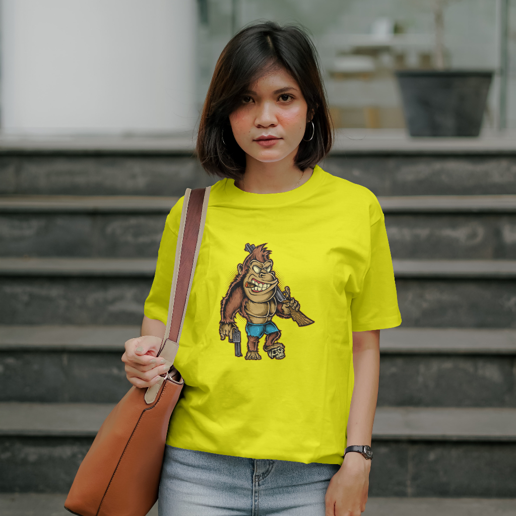 Graphic ape t-shirt