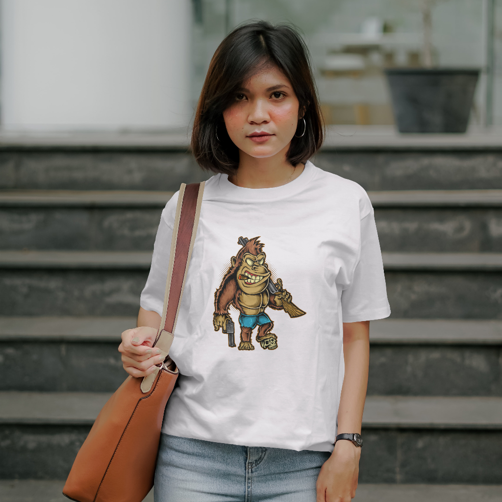 Graphic ape t-shirt