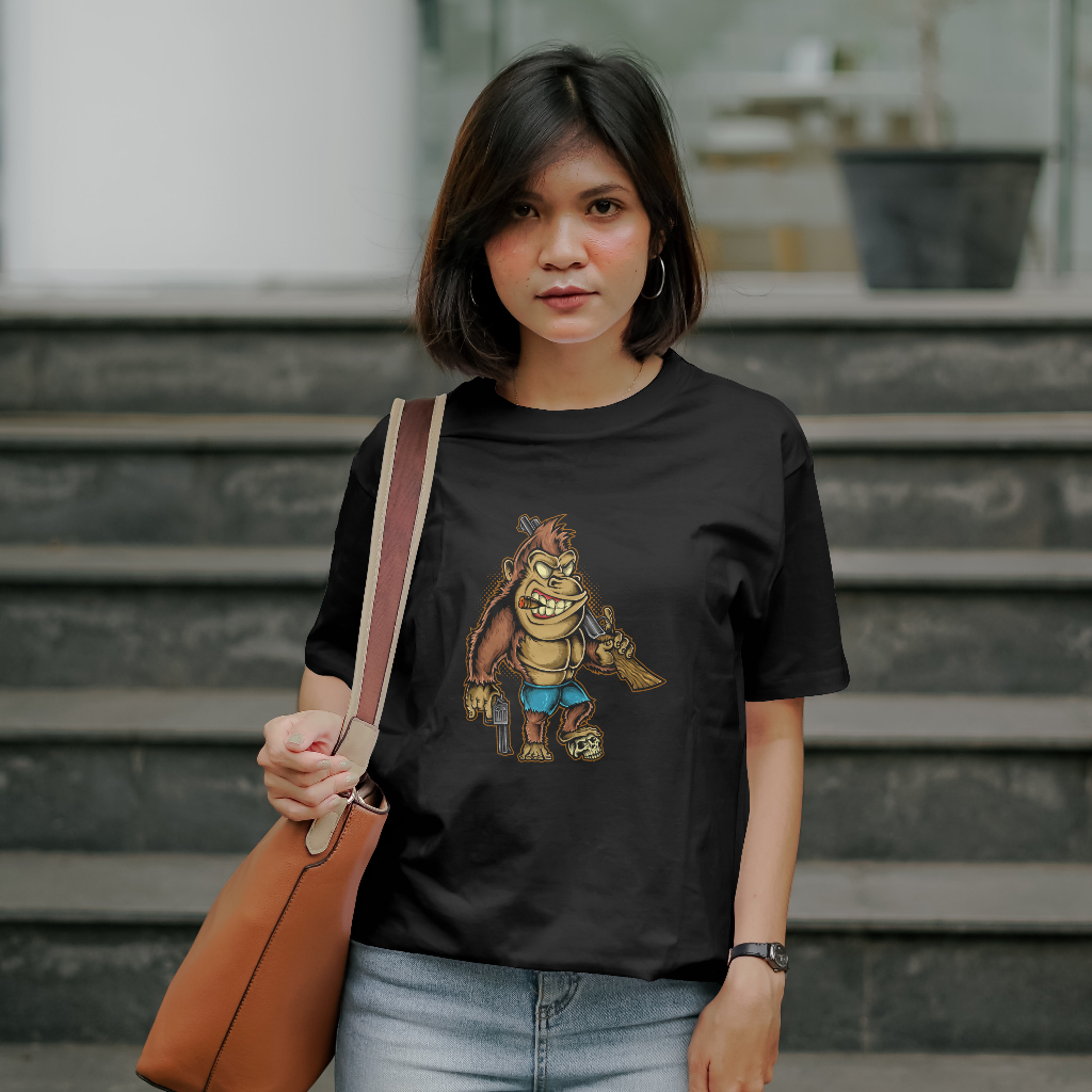 Graphic ape t-shirt