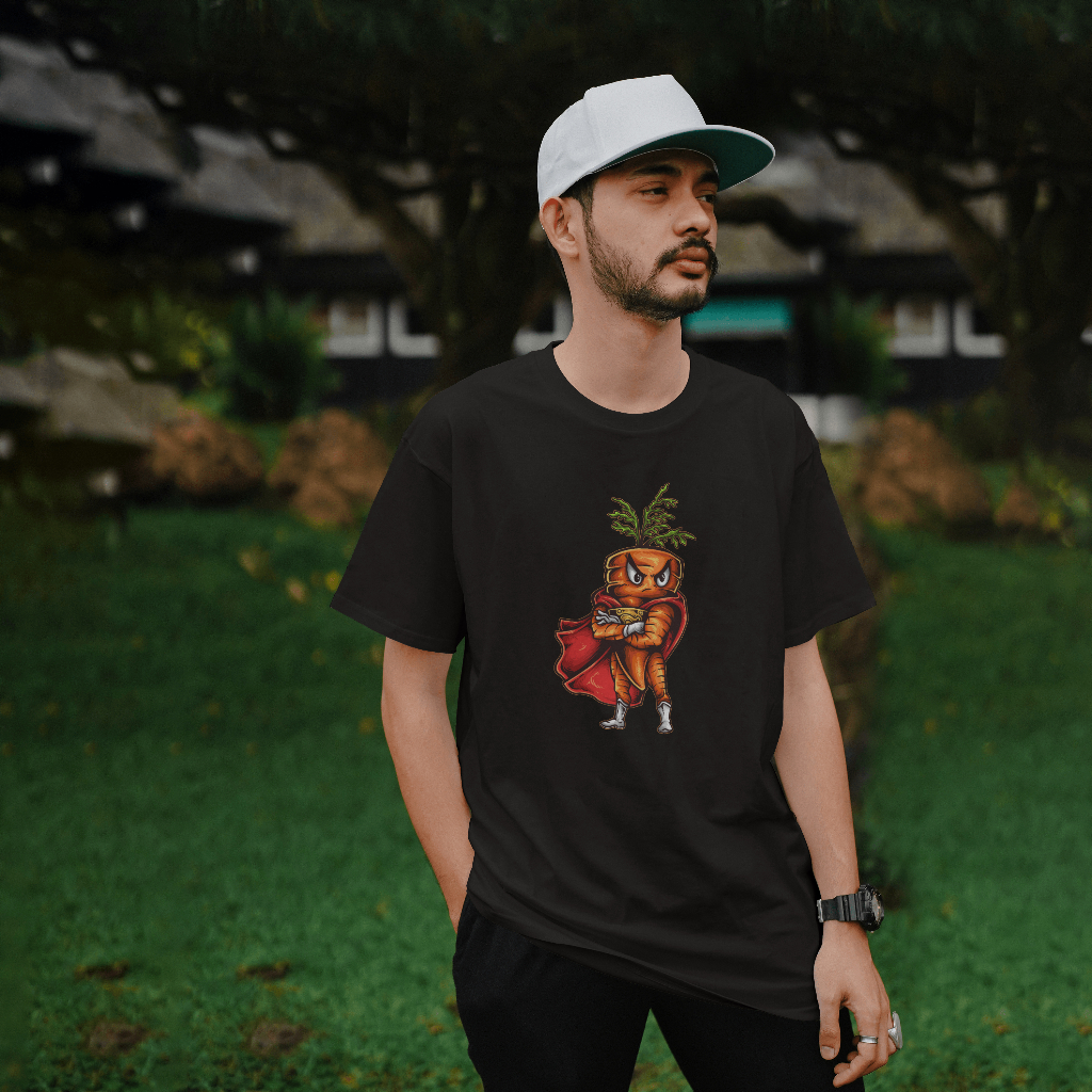 Super carrot graphic t-shirt