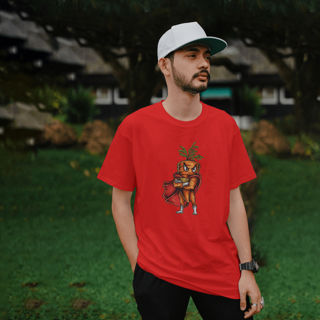 Super carrot graphic t-shirt