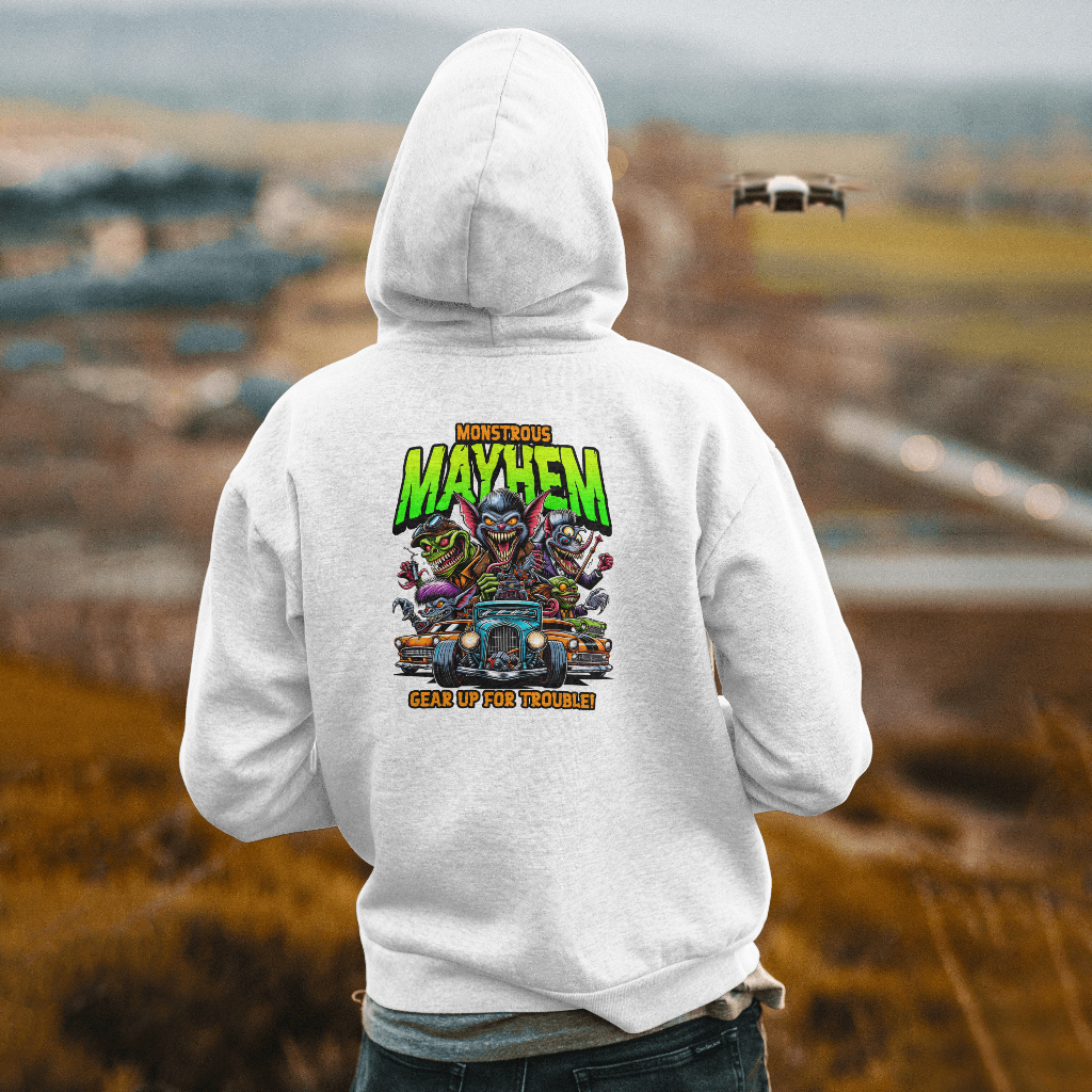 Monstrous mayhem hoodie