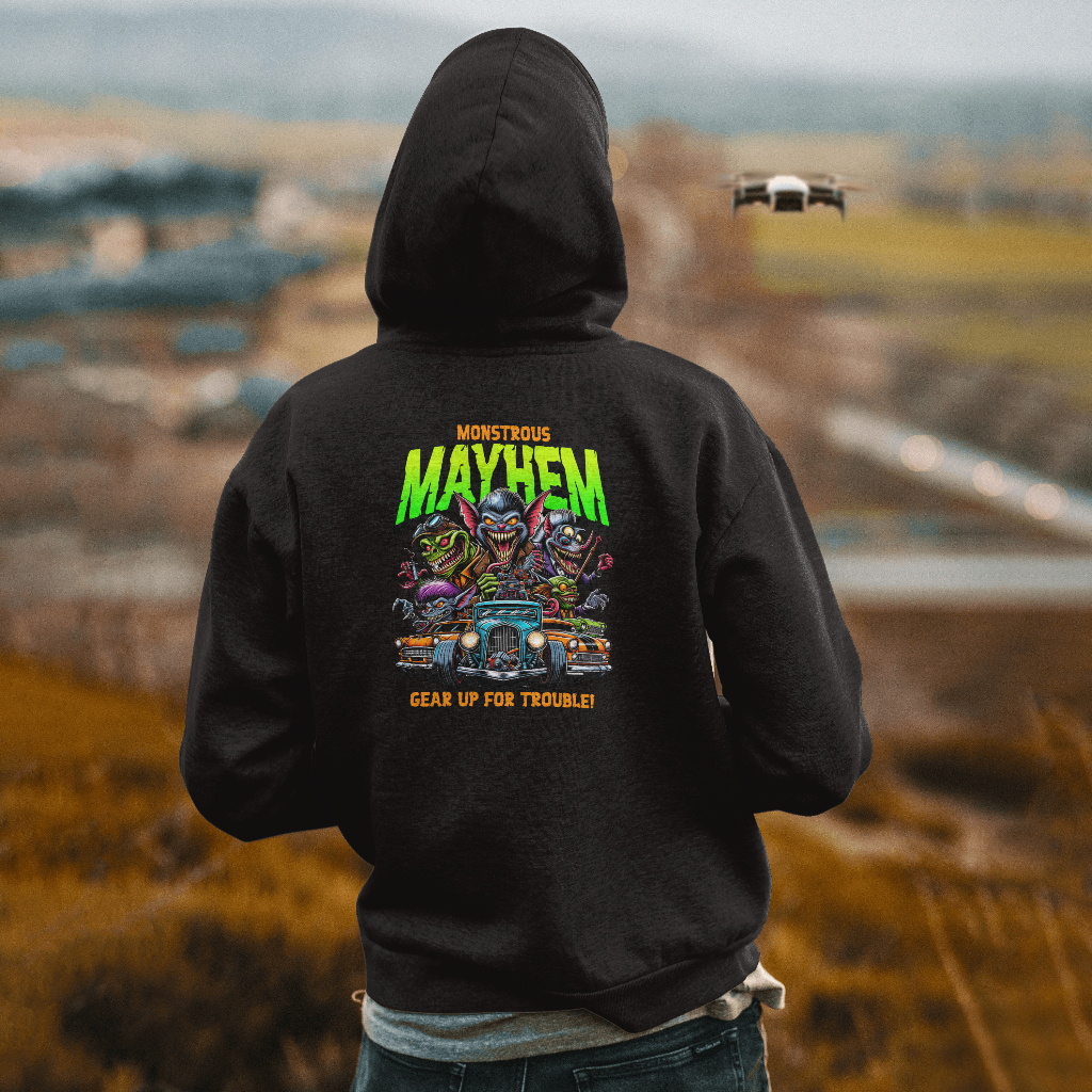 Monstrous mayhem hoodie