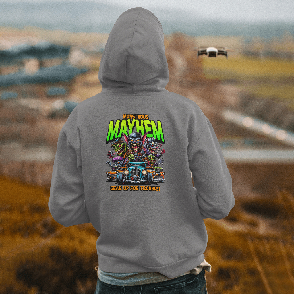 Monstrous mayhem hoodie
