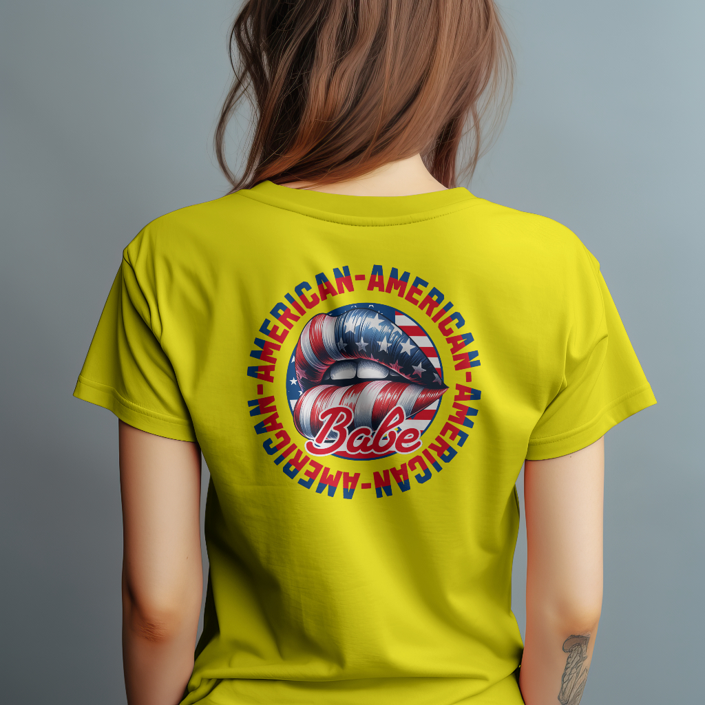 American flag t-shirt