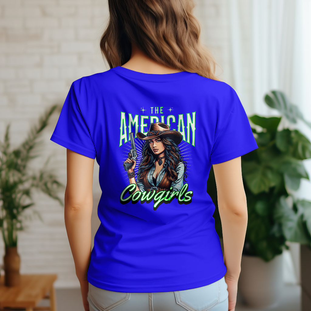 American cowgirls t-shirt