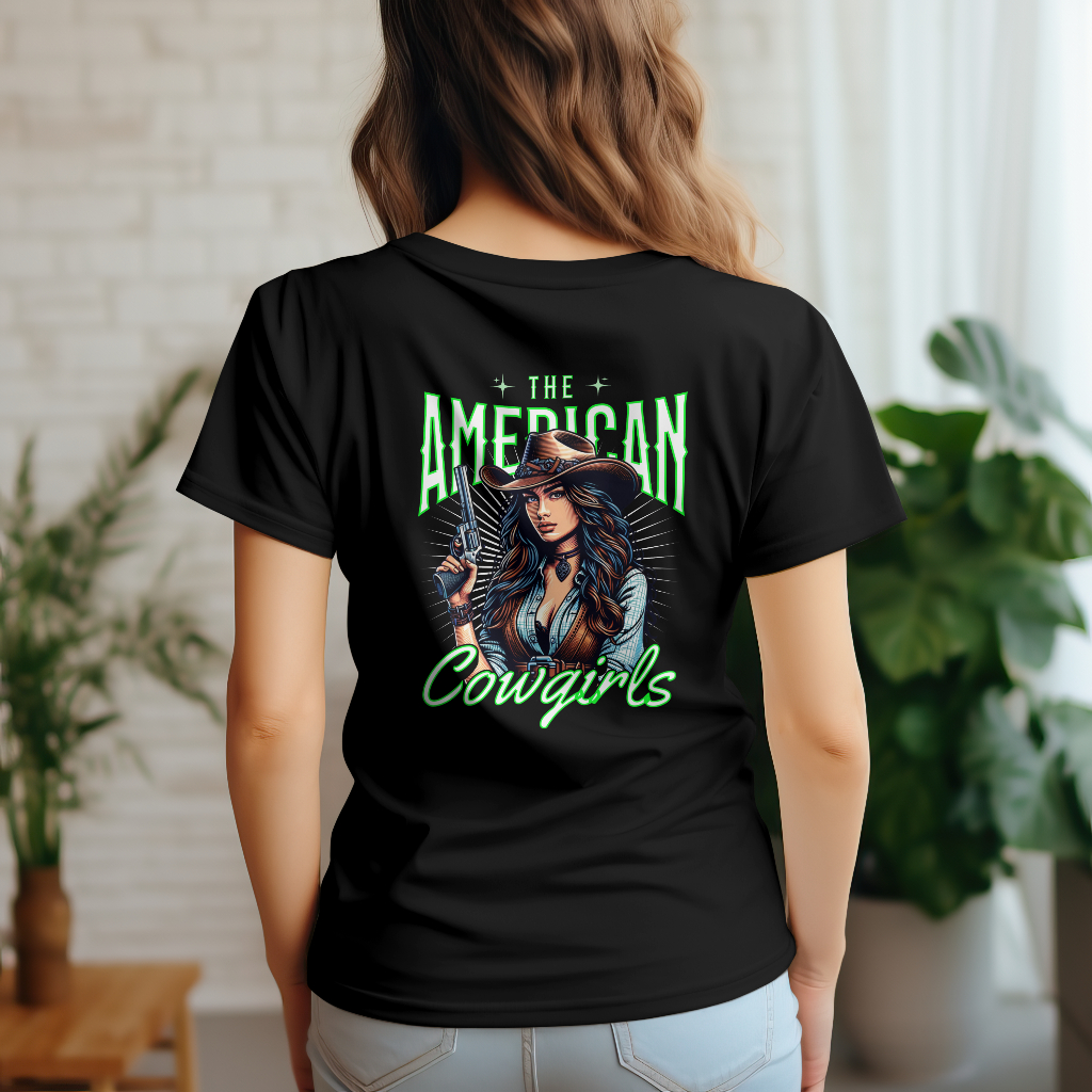 American cowgirls t-shirt