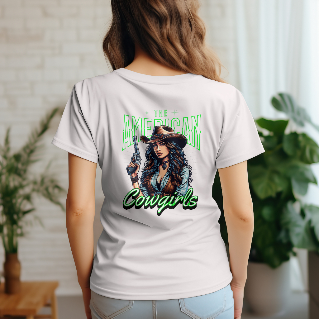 American cowgirls t-shirt