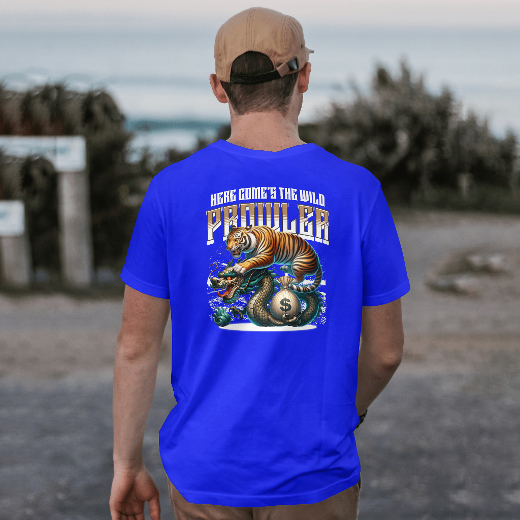 Wild panther graphic t-shirt