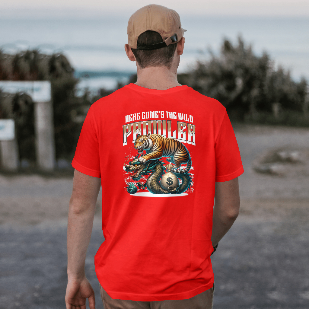 Wild panther graphic t-shirt