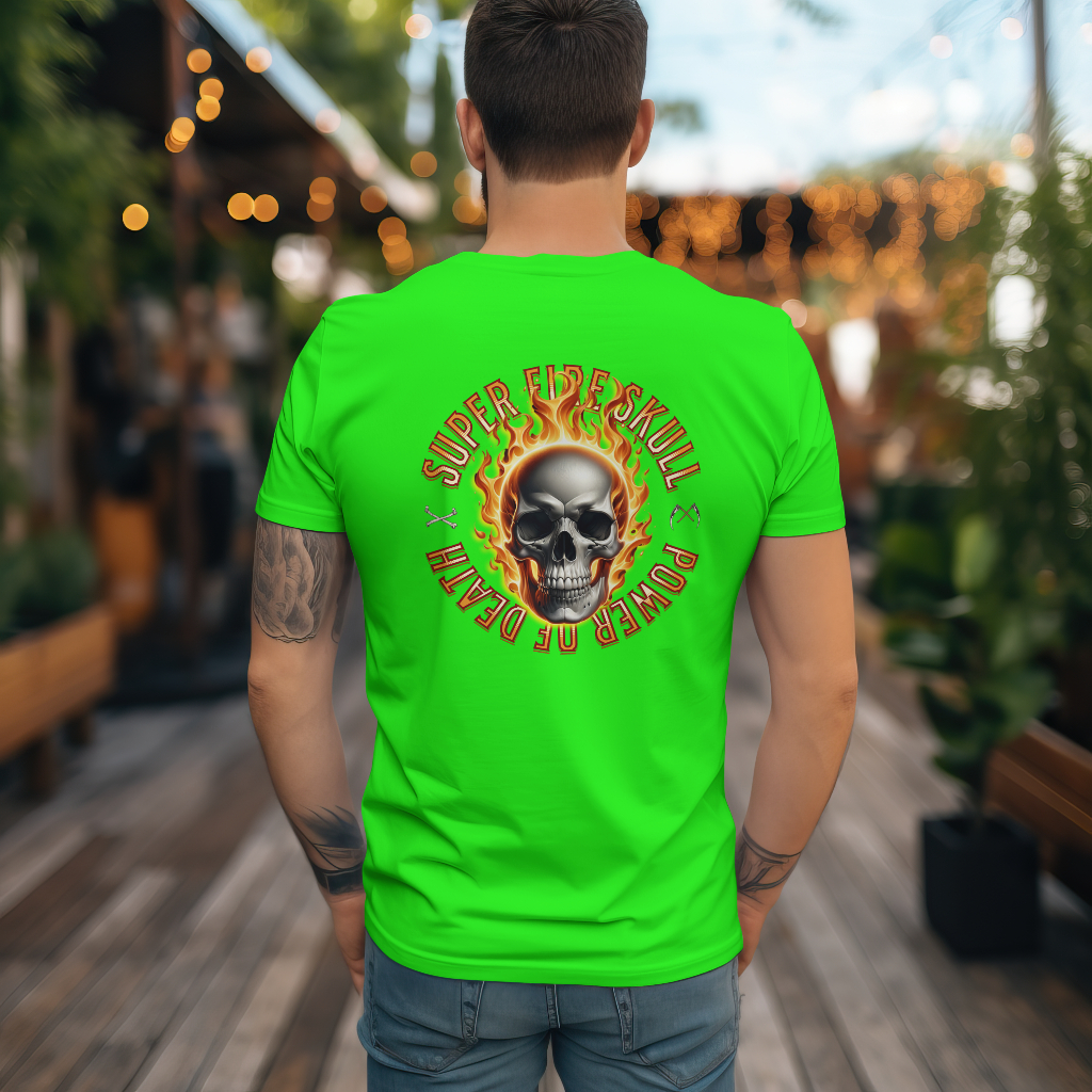 Super fireskull t-shirt