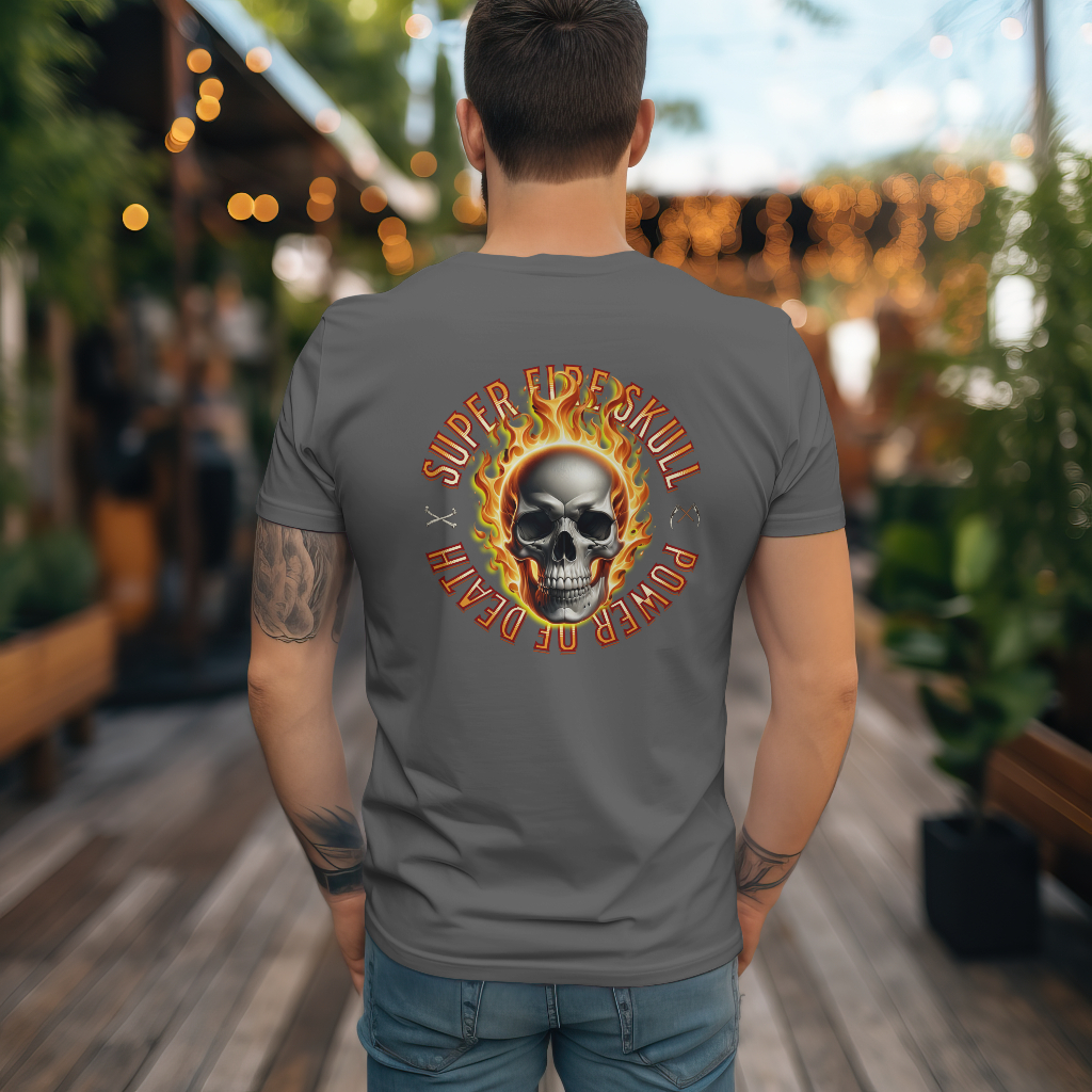 Super fireskull t-shirt