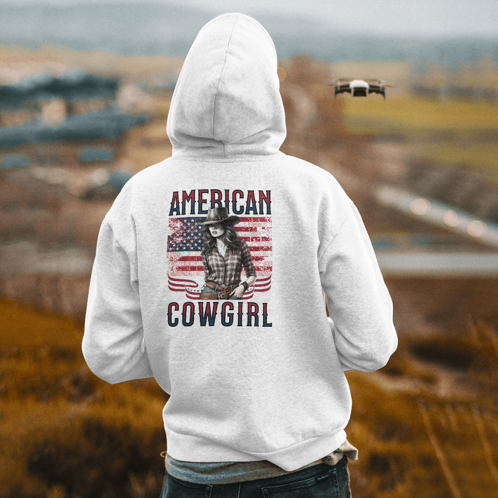 American cowgirl hoodie