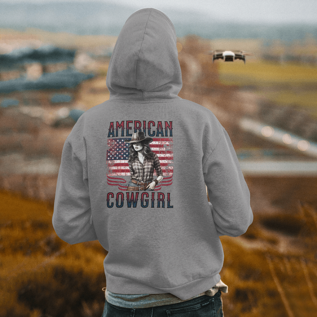 American cowgirl hoodie