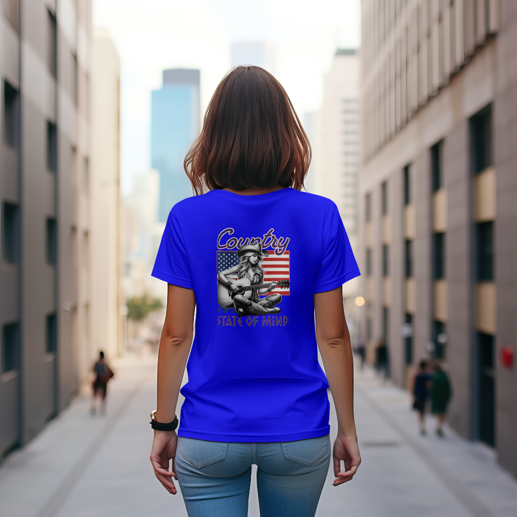 Country state of mind t-shirt
