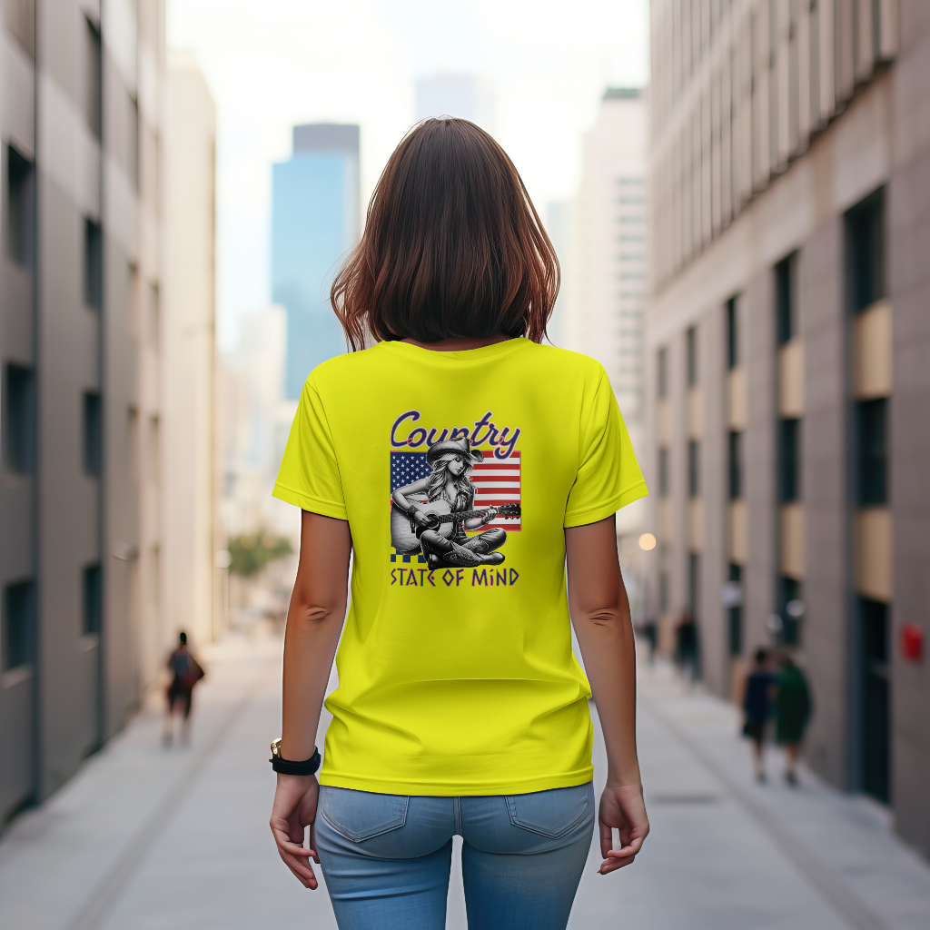 Country state of mind t-shirt