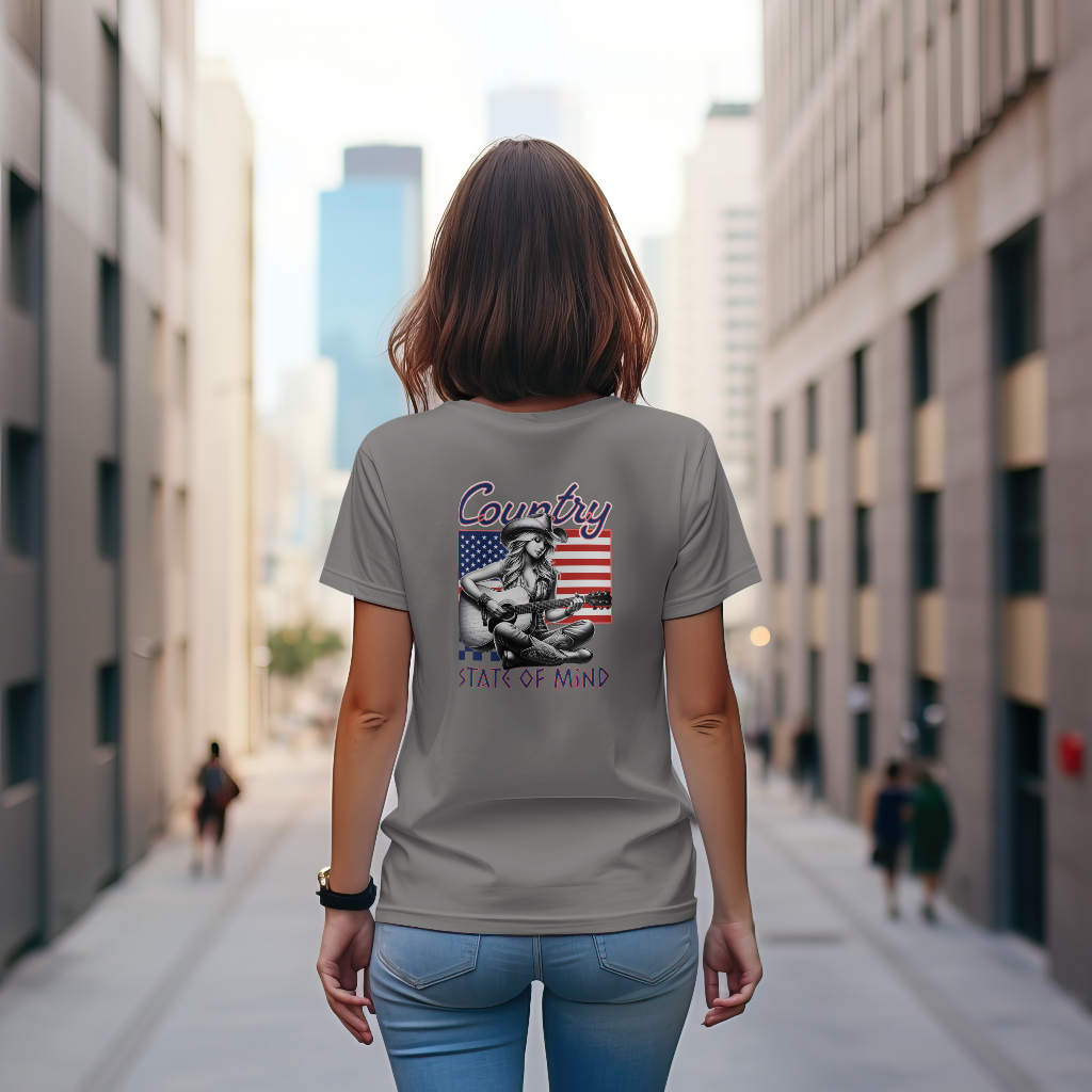 Country state of mind t-shirt