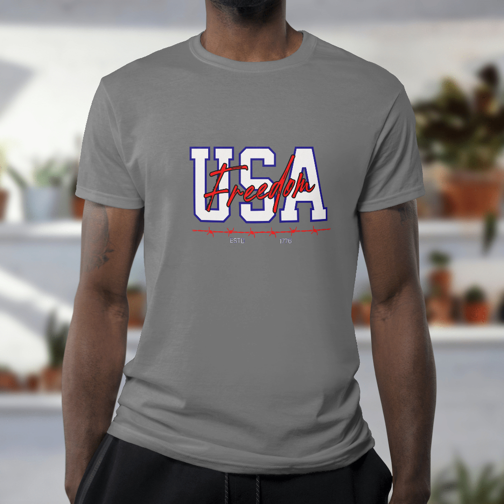 Red usa t-shirt