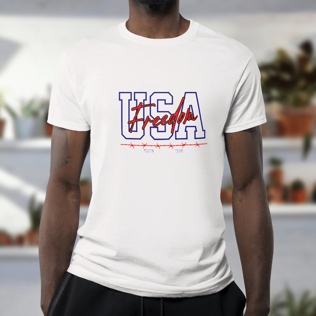 Red usa t-shirt